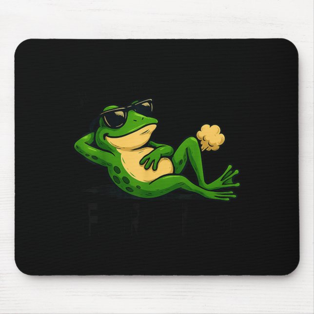 Tapis De Souris Farting I Sometimes Frog Just Club (Devant)