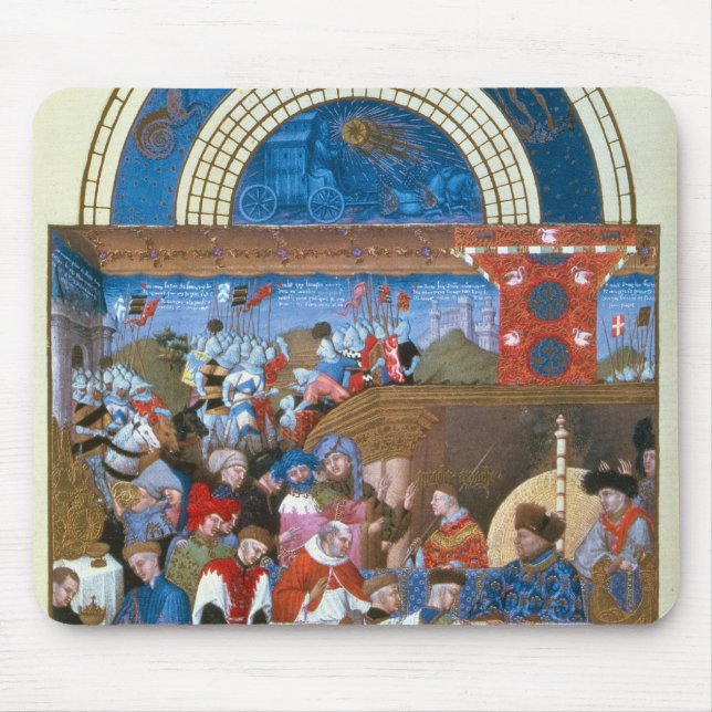Tapis De Souris Fascimile de janvier : scène de banquet (Devant)