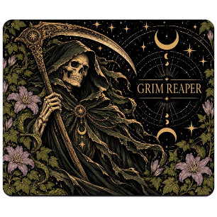 Tapis De Souris Faucheuse, Art du Tarot Starlit