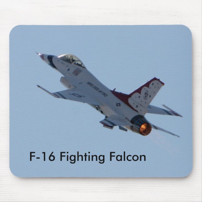 Tapis De Souris Faucon F-16 de combat (Devant)