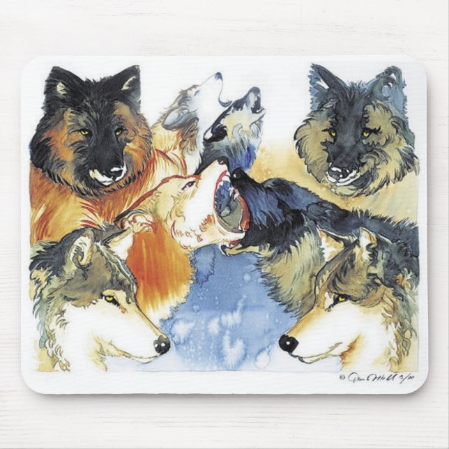 Tapis De Souris Faune (Devant)