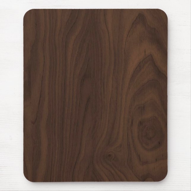 Tapis De Souris faux grain de bois Mousepad (Devant)