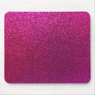 Tapis De Souris Faux Hot Pink Parties scintillant Arrière - plan 