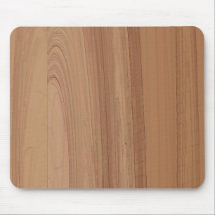 Tapis De Souris Faux Woodgrain Imprimer Mousepad