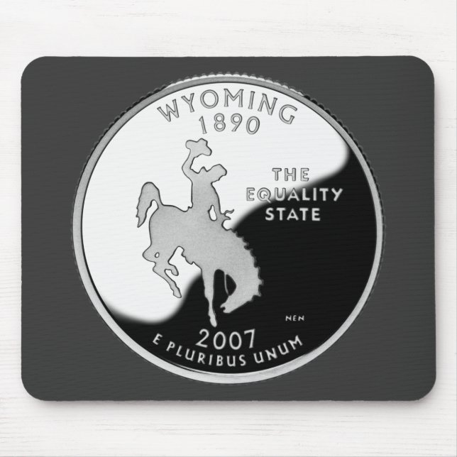Tapis De Souris Faux Wyoming (Devant)