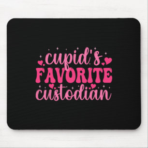 Tapis De Souris Favori de Cupidon Gardien de la Saint-Valentin Amo