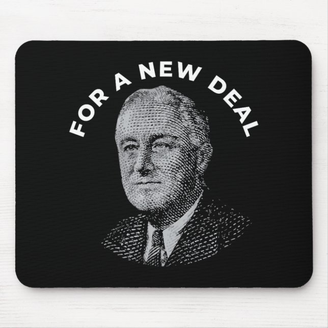 Tapis De Souris Fdr President Franklin Roosevelt New  (Devant)