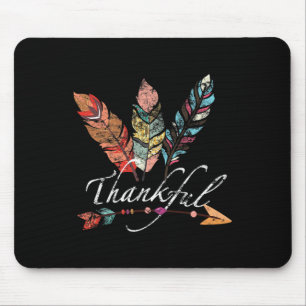 Tapis De Souris Feather et Flèche Chute - Thanksg Vintage