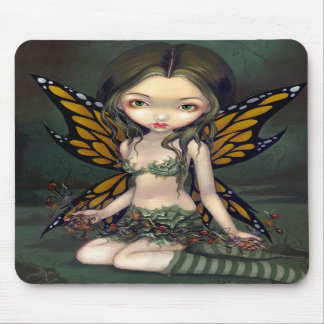 Tapis De Souris Fée avec les fleurs sèches Mousepad