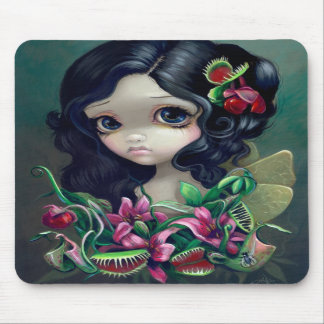 Tapis De Souris "Fée carnivore" Mousepad de bouquet