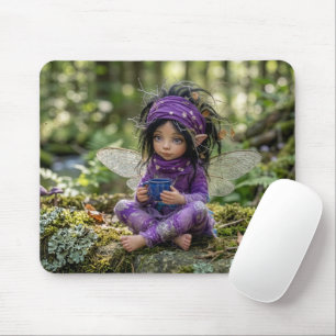 Tapis De Souris Fée dans le violet