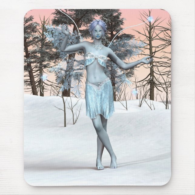 Tapis De Souris Fée de glace (Devant)