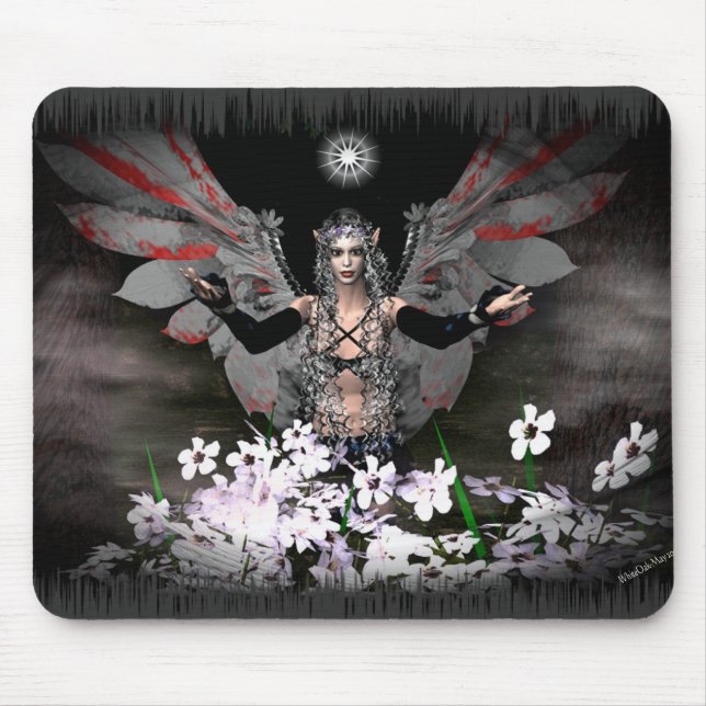 Tapis De Souris Fée de Gothick (Devant)