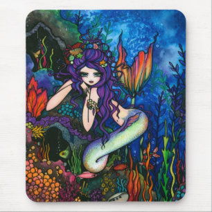Tapis De Souris Fée d'imaginaire de sirène de "Shannon"