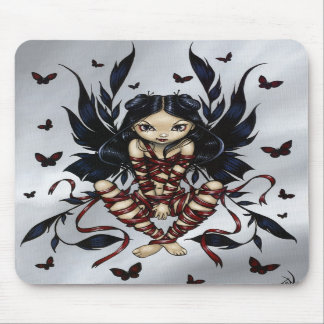 Tapis De Souris "Fée foncée" Mousepad de ruban