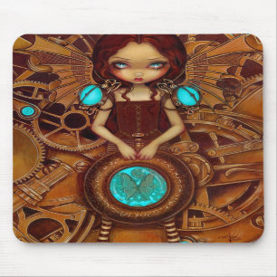 Tapis De Souris Fée mécanique Mousepad de steampunk de l'ange I