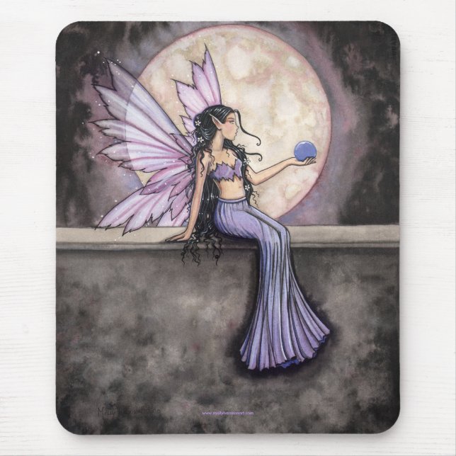 Tapis de souris Fée Moonstone par Molly Harrison (Devant)