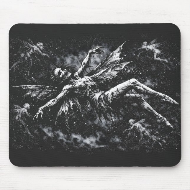 Tapis De Souris Fée Morte par BurnsInHell (Devant)