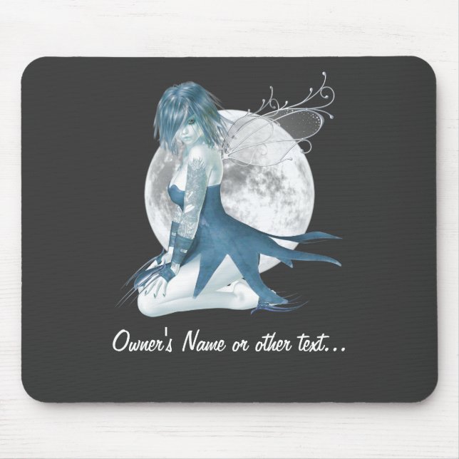 Tapis De Souris Fée Mousepad de lune (Devant)