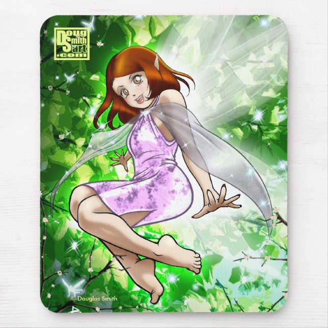Tapis De Souris Fée Mousepad de ressort (Devant)