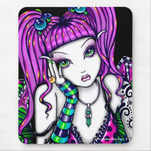 Tapis De Souris Fée Mouspad d'arc-en-ciel d'Emily
