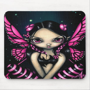 Tapis De Souris "Fée rose" Mousepad de papillon