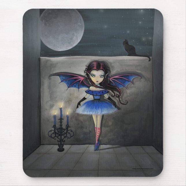 Tapis de souris fée vampire gothique Little Dancer (Devant)