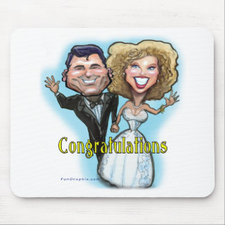 Tapis De Souris Félicitations Dolls Mariages