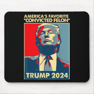 Tapis De Souris Felon américain F 2024, le favori des Américains