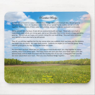 Tapis de souris femelle de sympathie de chien de