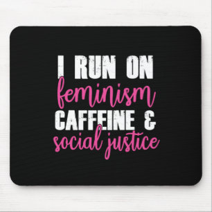 Tapis De Souris Feminisme Justice sociale Égalité Cadeau féministe