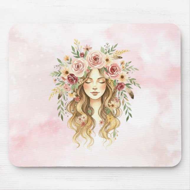 Tapis De Souris Femme (Devant)