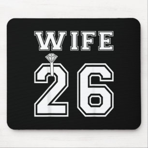 Tapis De Souris Femme 2026 Mari Épousailles Fiançailles