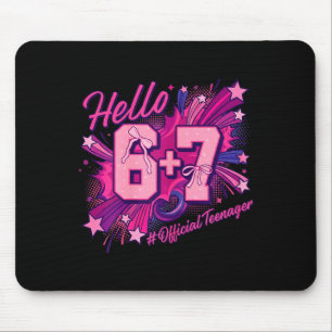 Tapis De Souris femme adolescente 13 ans coquette arc six sept