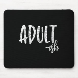 Tapis De Souris Femme Amusante Chemise Cadeau Anniversaire Pour 18