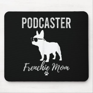 Tapis De Souris Femme Aster Frenchie Maman Chemise Drôle Chien Ama