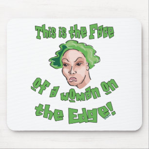 Tapis De Souris Femme au bord