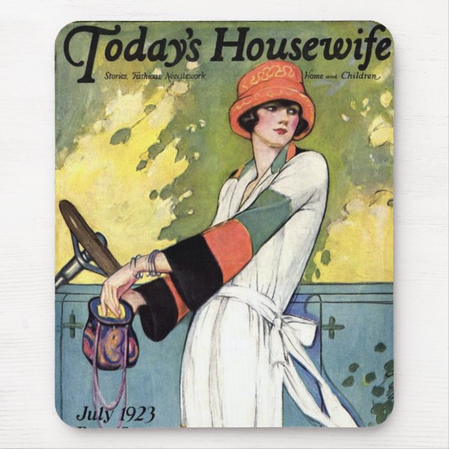 Tapis De Souris Femme au foyer d'aujourd'hui (Devant)