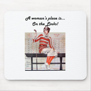 Tapis De Souris Femme aux liens