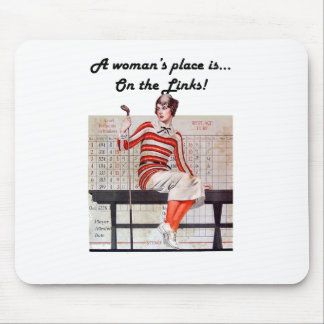 Tapis De Souris Femme aux liens