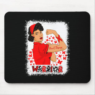 Tapis De Souris Femme Congestive Cardiaque Défaillance Guerrier Ca