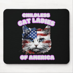 Tapis De Souris Femme De Chat Sans Enfant Pour Kamala