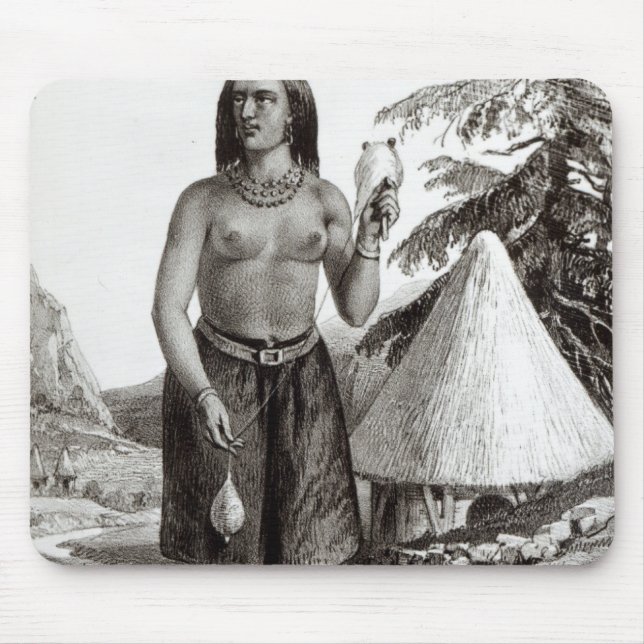 Tapis De Souris Femme de Galla (Devant)