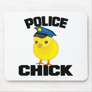 Tapis De Souris Femme de police