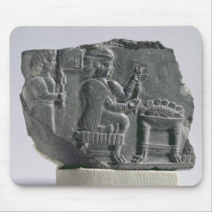 Tapis De Souris Femme d'Elamite tournant, Néo--Elamite période,