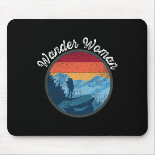 Tapis De Souris Femme en vadrouille Rétro Coucher de soleil - Esca