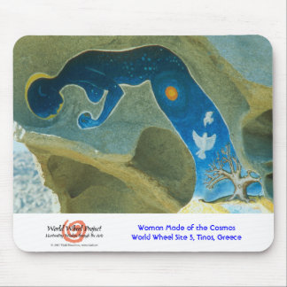 Tapis De Souris Femme faite de cosmos/tapis de souris
