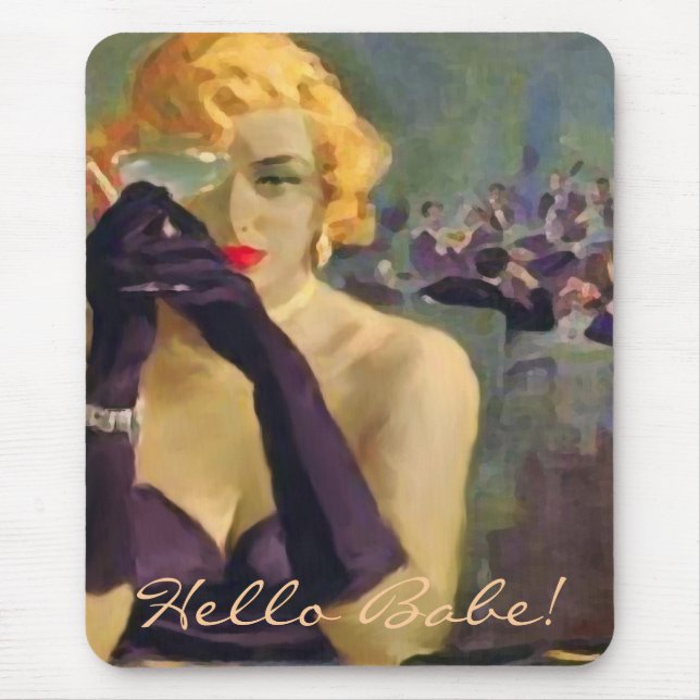 Tapis De Souris Femme Fatale - Mousepad (Devant)