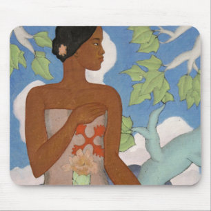 Tapis De Souris "Femme hawaïenne" - Arman Manookian Mousepad
