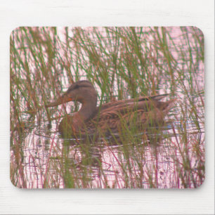 Tapis De Souris Femme Mallard Duck Nature